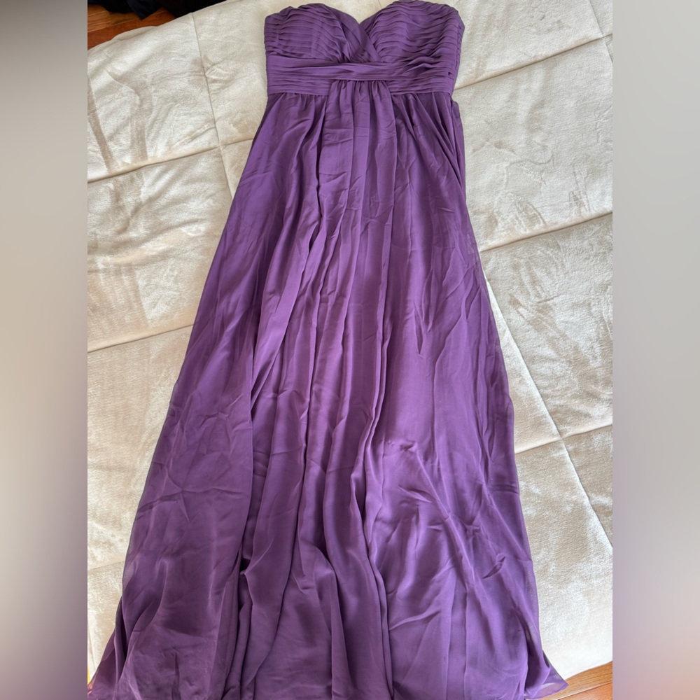 Bari Jay eggplant bridesmaid dress- worn once!